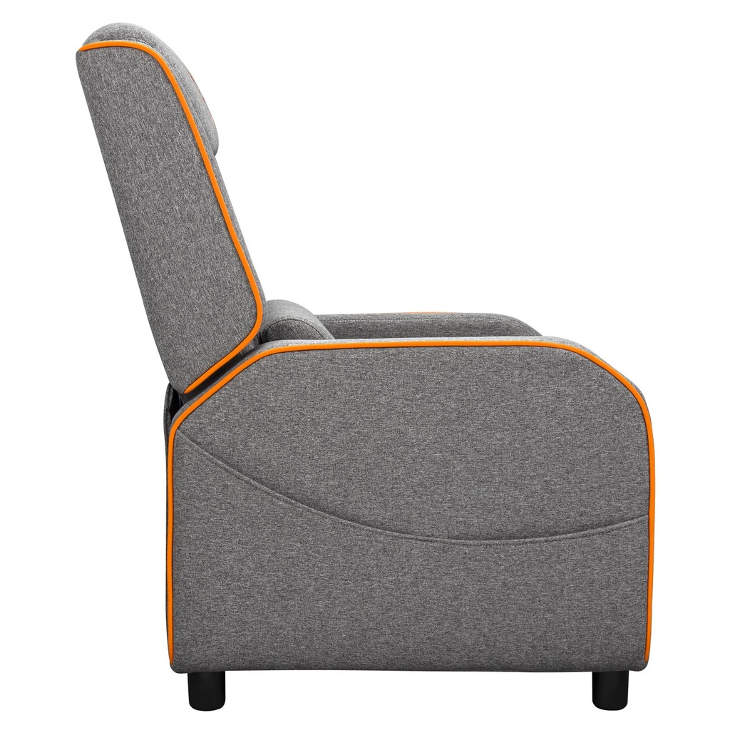 Foto 5 pulgar | Sillon Cougar Ranger One Grey/orange Ergonomico 3mraogra.0001