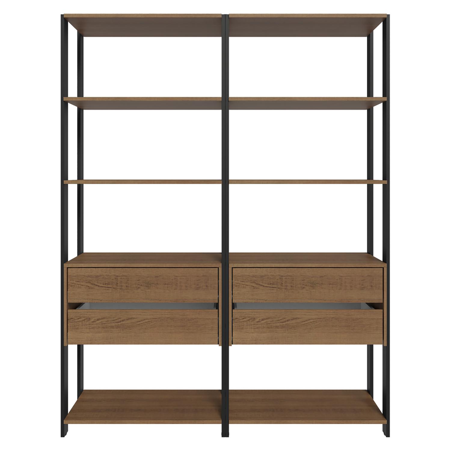 Foto 7 | Armario Organizador Multiuso Para Libros Madesa 140cm Mn