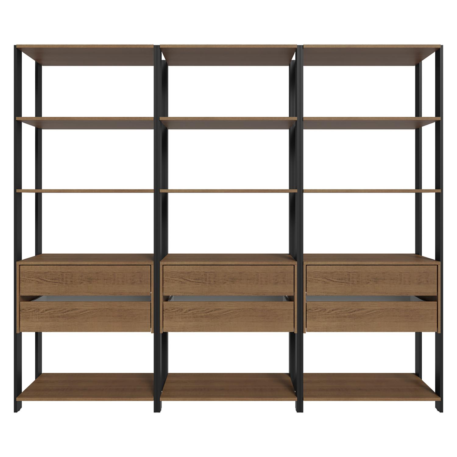 Foto 7 | Armario Organizador Multiuso Para Libros Madesa 210cm Mn