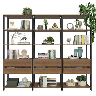 Foto 8 | Armario Organizador Multiuso Para Libros Madesa 210cm Mn