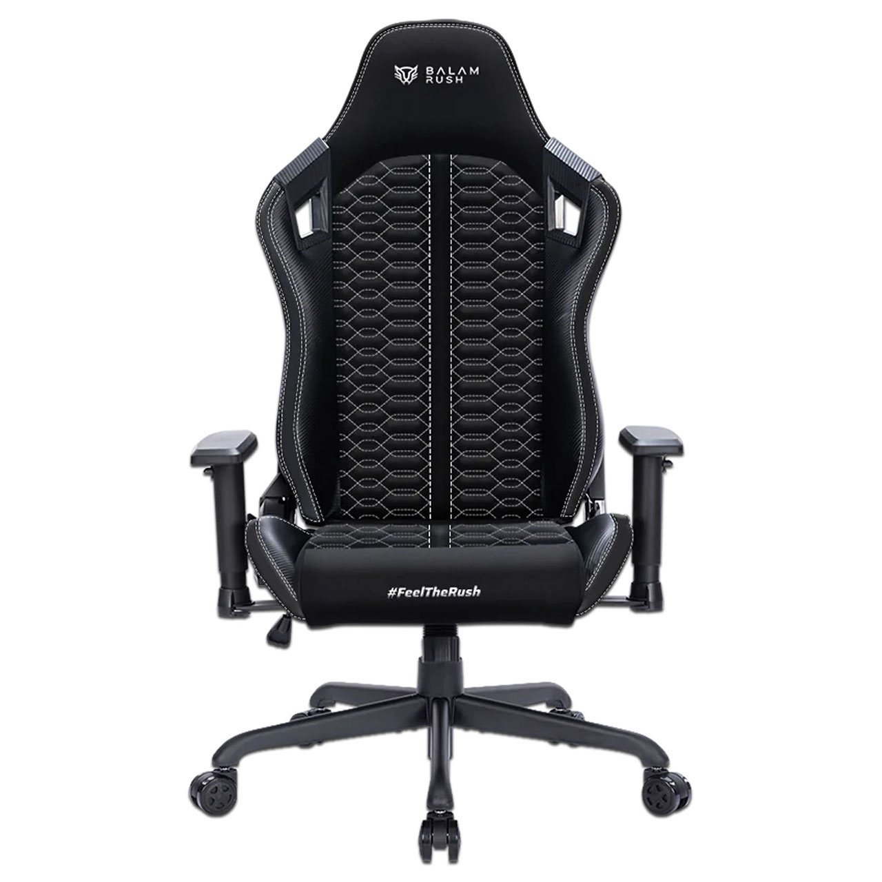 Foto 3 pulgar | Silla Gamer Balam Rush Thunder Max V7 Soporta Hasta 120 kg Negro