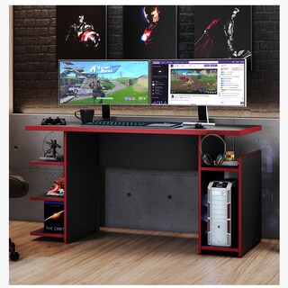 Foto 5 | Escritorio Mesa Gamer Skal Para 2 Pantallas