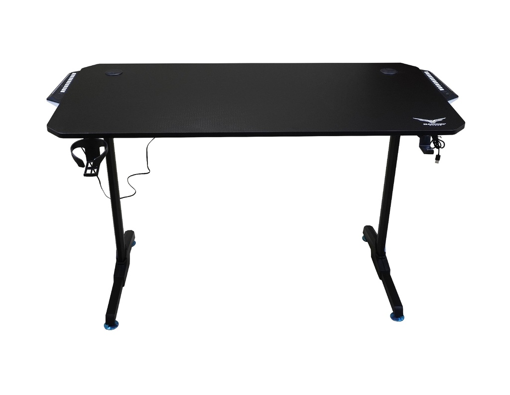 Foto 2 pulgar | Escritorio Gamer Naceb Ergonomico Negro 130x60cm Na-0628