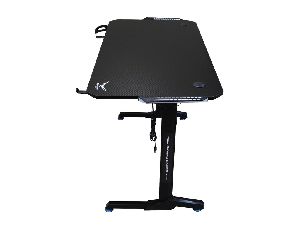 Foto 4 pulgar | Escritorio Gamer Naceb Ergonomico Negro 130x60cm Na-0628