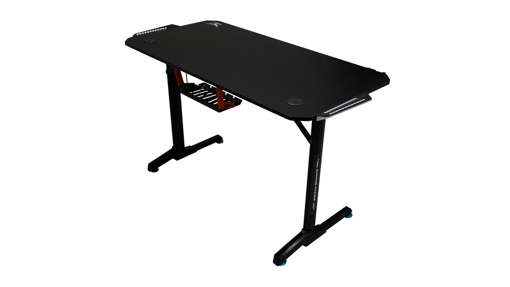 Foto 6 pulgar | Escritorio Gamer Naceb Ergonomico Negro 130x60cm Na-0628