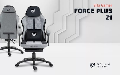 Foto 2 | Silla Gamer Force Plus Z1 Balam Rush, Inclinación 135°