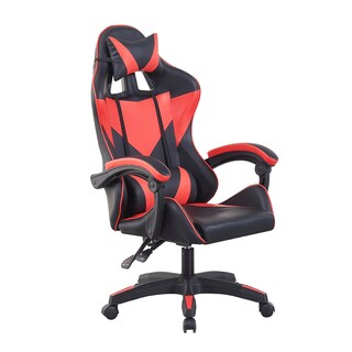 Foto 3 | Silla Gamer Mobi Asher Negro Con Rojo Ergonómica