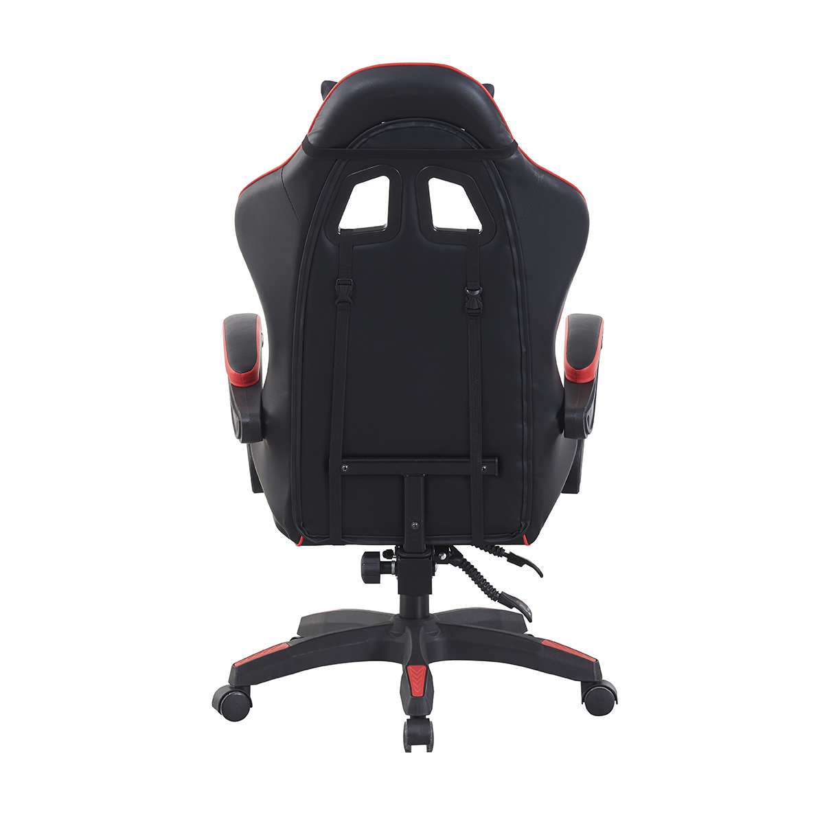 Foto 6 pulgar | Silla Gamer Mobi Asher Negro Con Rojo Ergonómica
