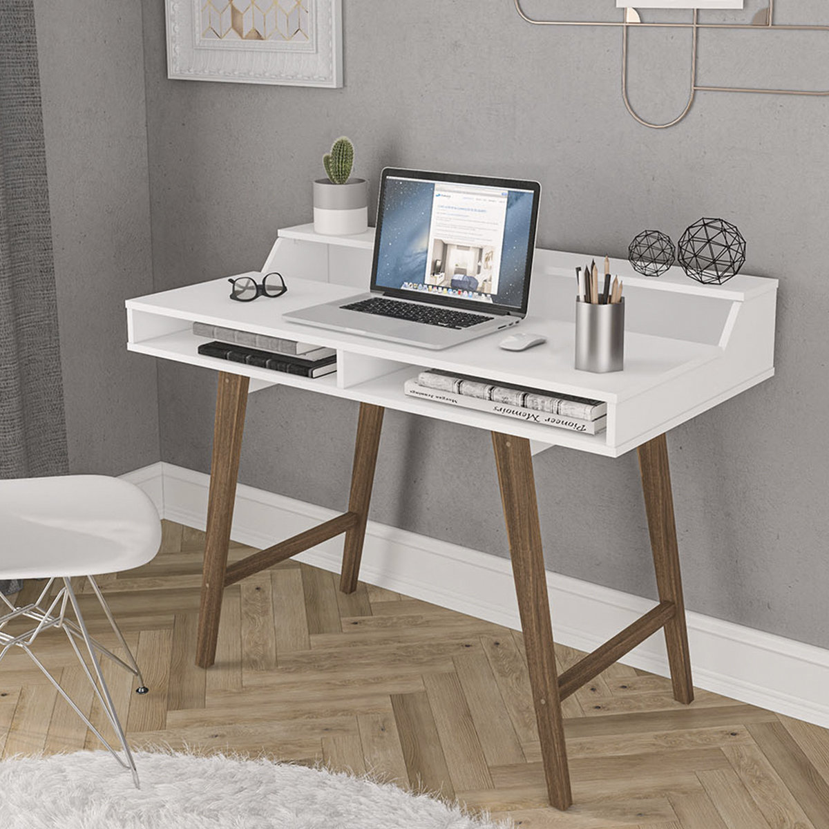 Foto 1 | Escritorio Mobi Hannover Blanco