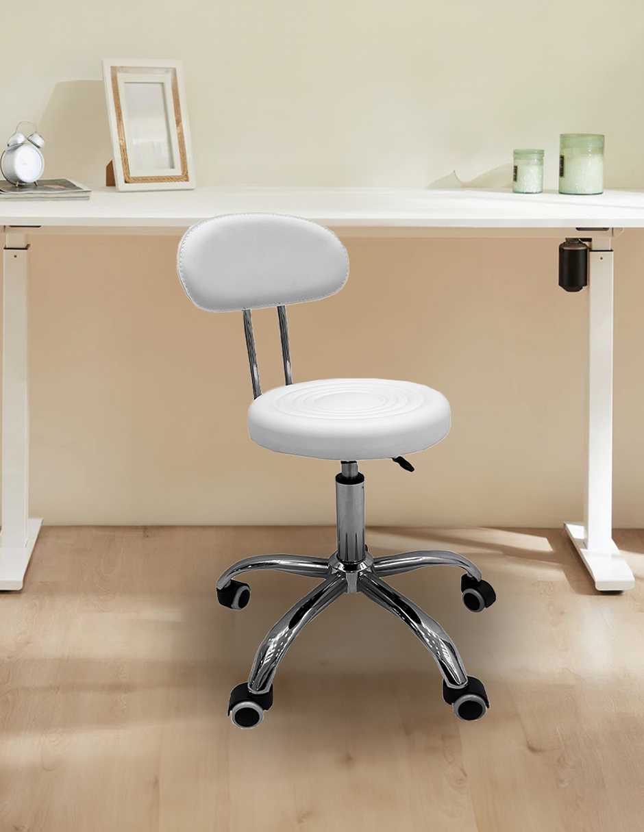 Foto 2 pulgar | Silla Mobi Ivy Blanco