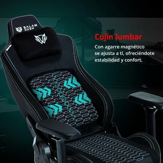 Foto 3 | Silla Gamer Balam Rush Ultimate Super U5 Ergonomica Reclinable 135° 150kg Reposabrazos 4d Negro