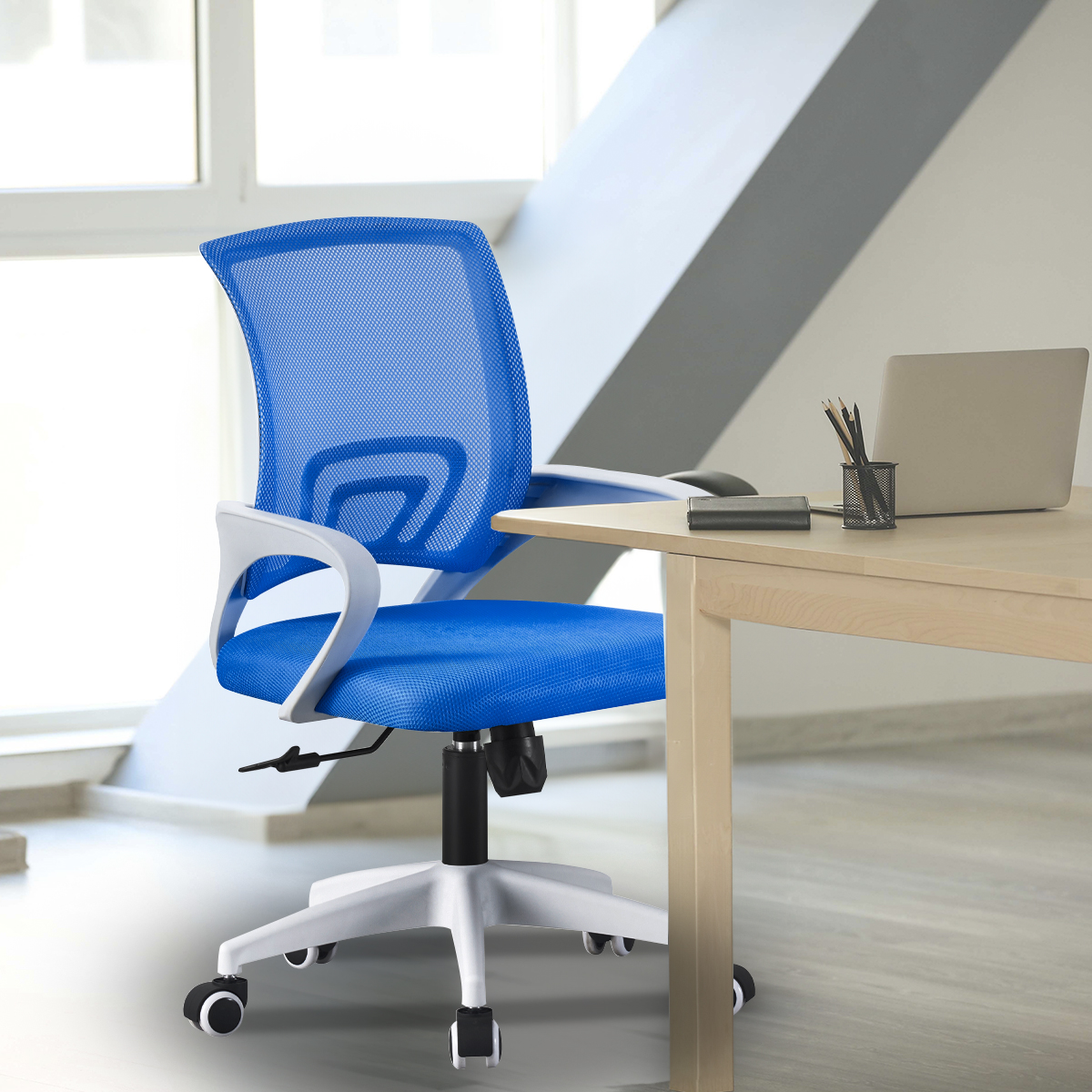Foto 1 | Silla Mobi Freya Blanco Con Azul