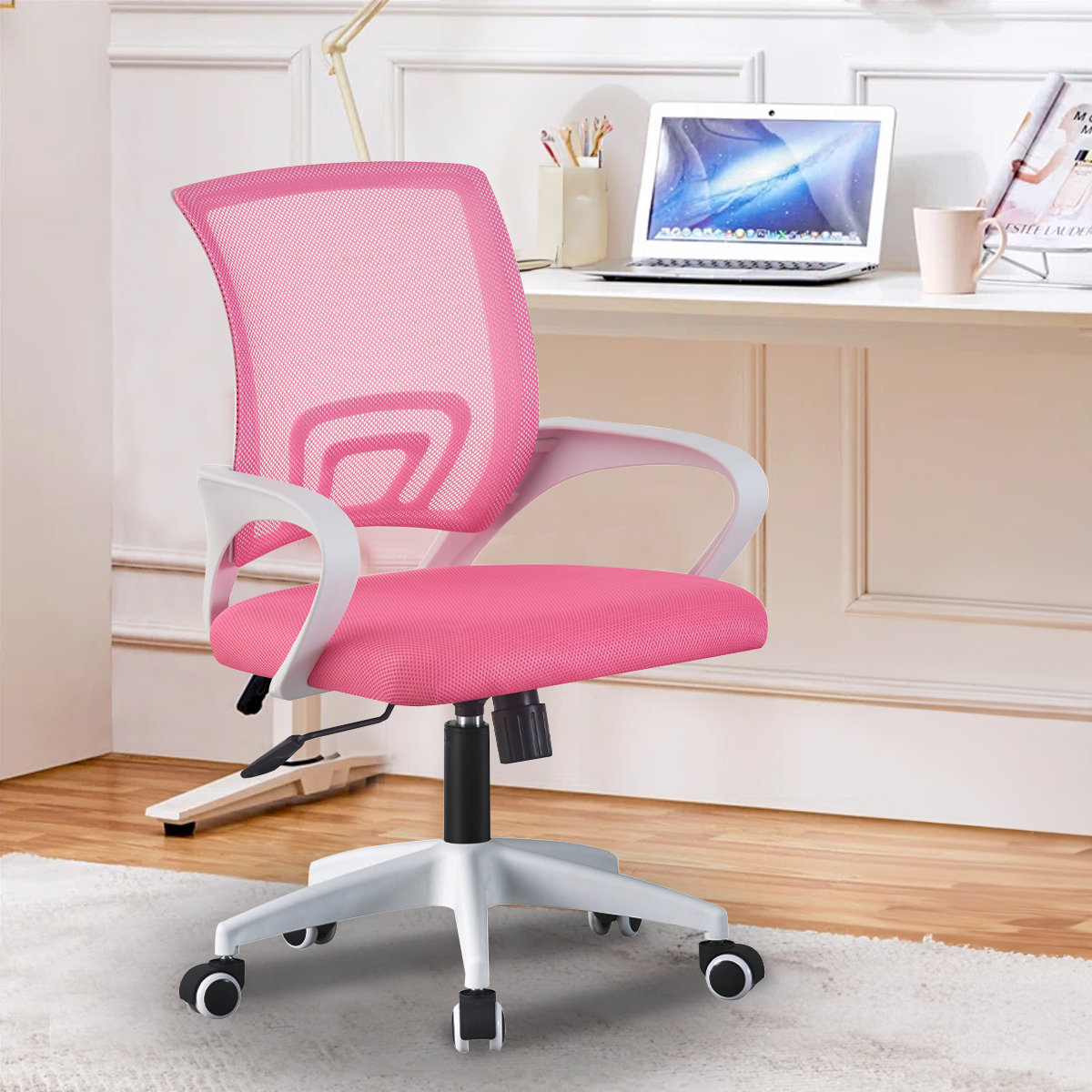 Silla Mobi Freya Blanco Con Rosa