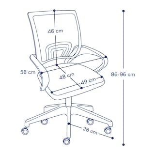 Foto 5 | Silla Mobi Freya Blanco Con Rosa