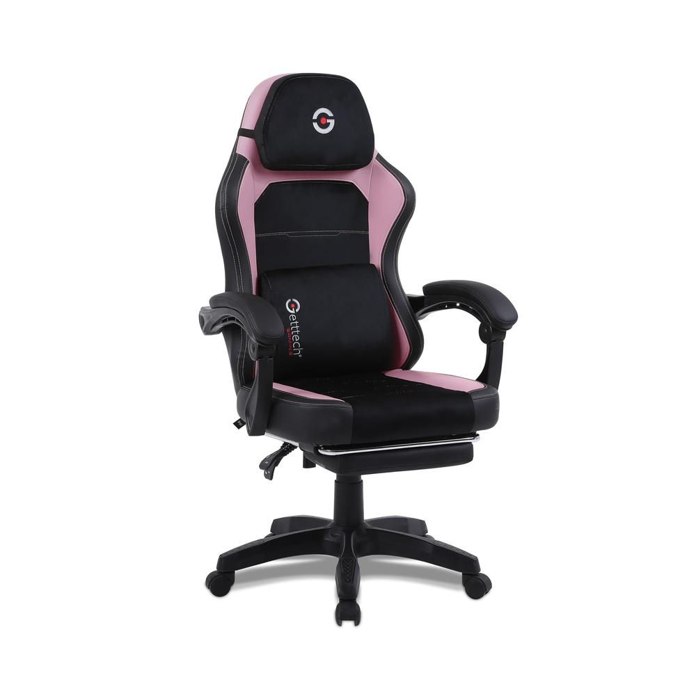 Foto 3 pulgar | Getttech Silla Gamer Gar-gaopy-g2-pk Hasta 120kg Rosa/negro