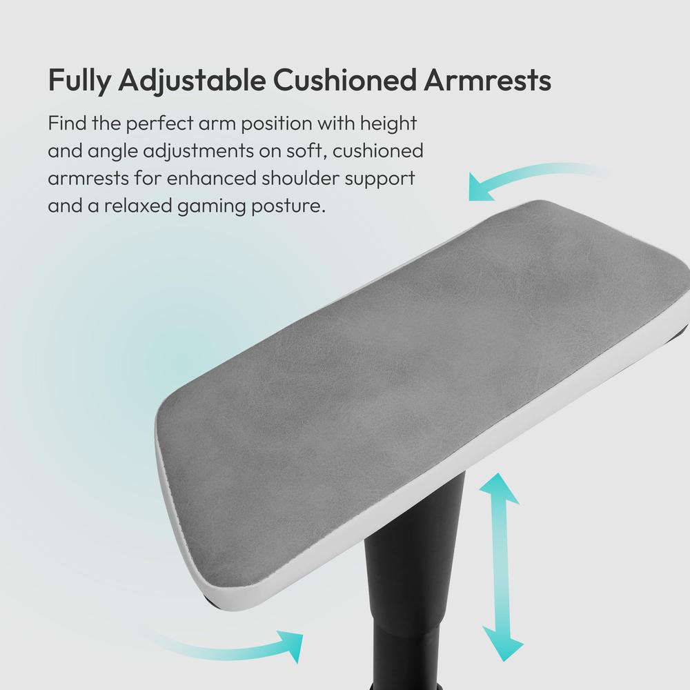 Foto 6 pulgar | Silla Gamer ThunderX3 Eaze Loft Gris Hasta 125 kg