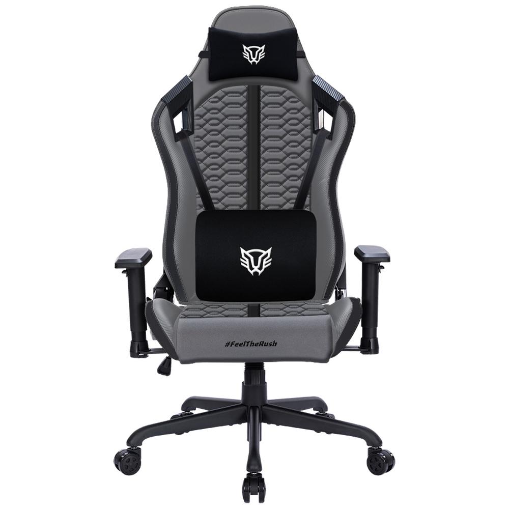 Foto 2 pulgar | Silla Gamer Balam Rush Thunder Max V7 Ergonomica Reclinable 180° 150kg Reposabrazos 2d Gris Br-940740