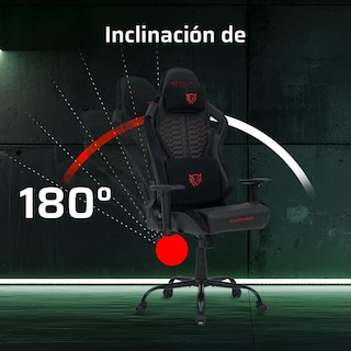 Foto 3 | Silla Gamer Balam Rush Reclinable Negra