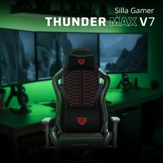 Foto 5 | Silla Gamer Balam Rush Reclinable Negra