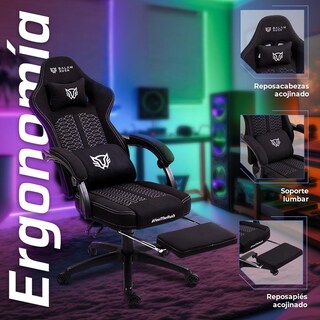 Foto 3 | Silla Balam Rush Reclinable Negra