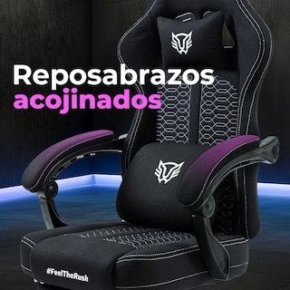 Foto 4 | Silla Balam Rush Reclinable Negra
