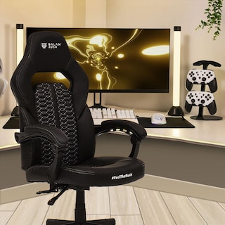 Foto 5 | Silla Gamer Balam Rush Force Super Z5 Ergonómica Reclinable 180° Negra