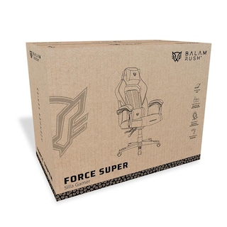 Foto 6 | Silla Gamer Balam Rush Force Super Z5 Ergonómica Reclinable 180° Negra
