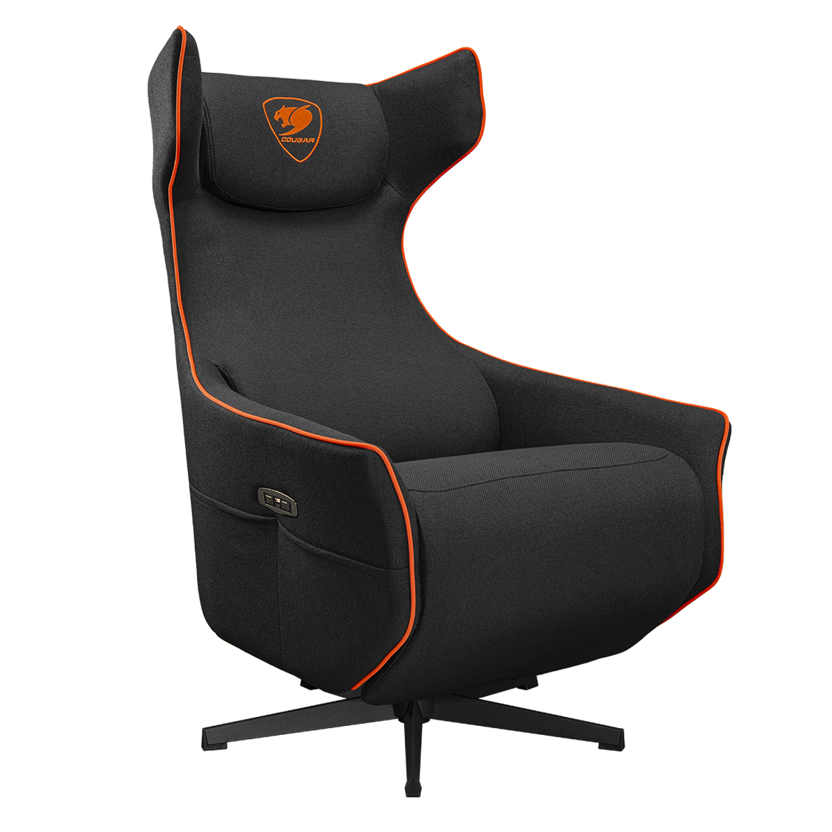 Foto 2 pulgar | Sillon Cougar Magus Black/orange Reclinable Usb-c Usb-a 3mmgsorb.0002