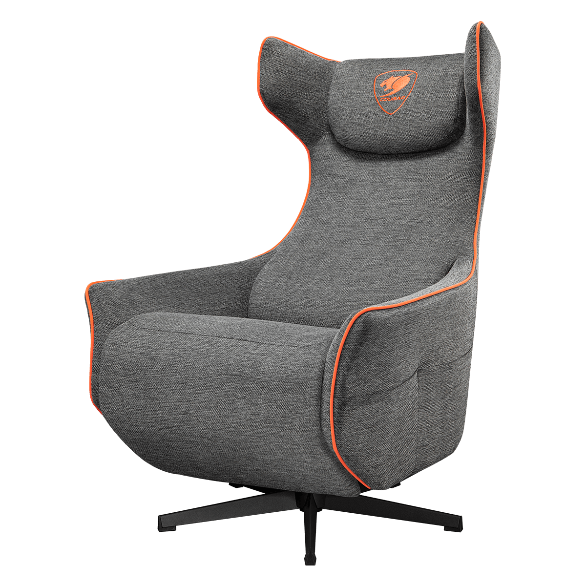 Foto 4 pulgar | Sillon Cougar Magus Gray/orange Reclinable Usb-c Usb-a 3mmgsgro.0002