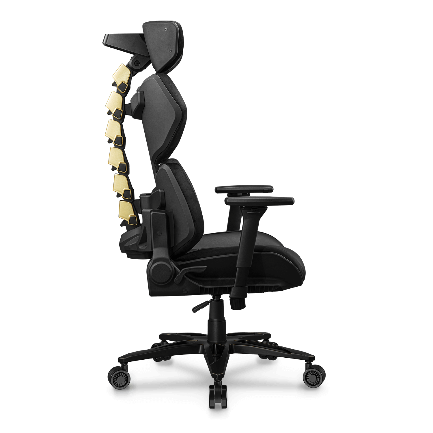 Foto 4 pulgar | Silla Cougar Terminator Elite Black/gold Ergonica Soporta 130kg 3mtreglb.0001