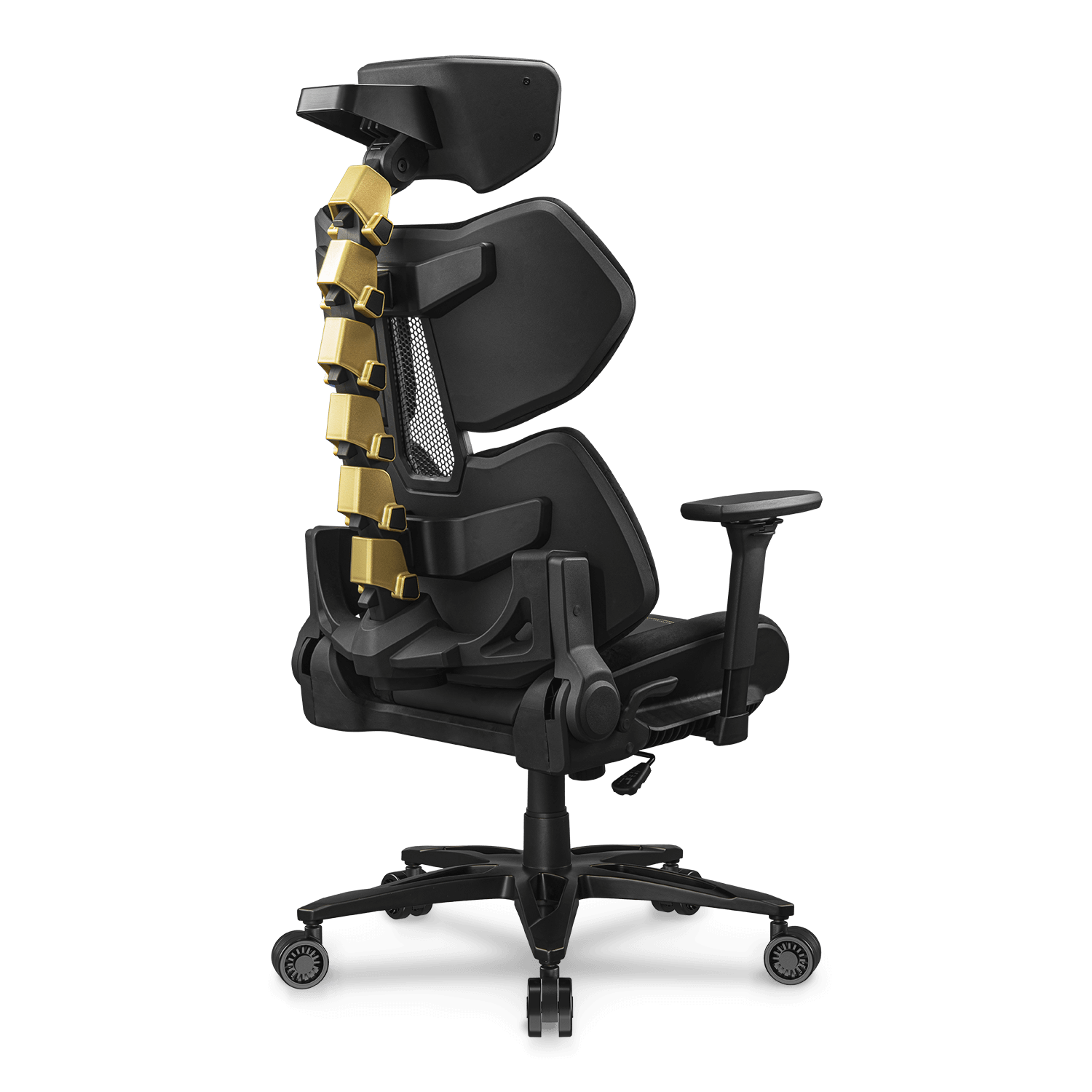 Foto 5 pulgar | Silla Cougar Terminator Elite Black/gold Ergonica Soporta 130kg 3mtreglb.0001