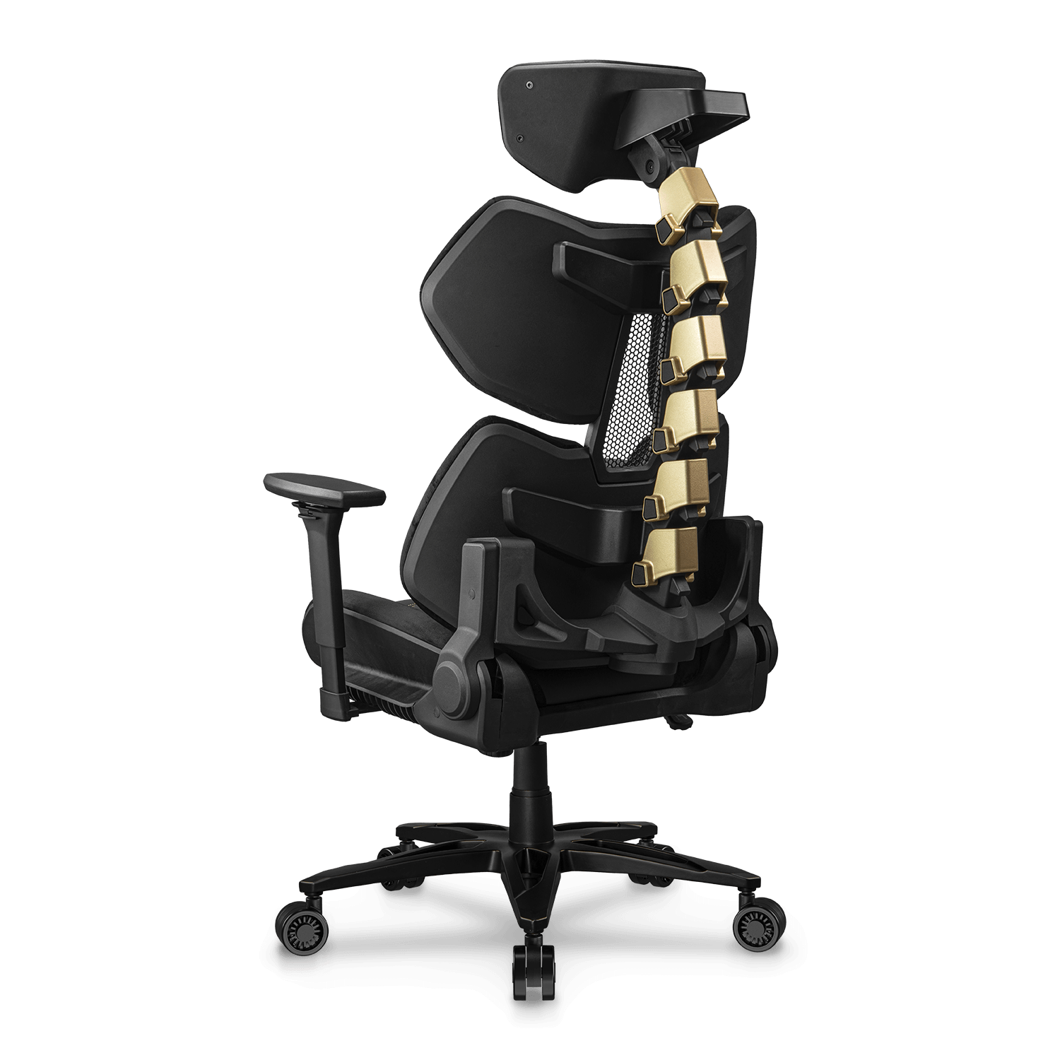 Foto 7 pulgar | Silla Cougar Terminator Elite Black/gold Ergonica Soporta 130kg 3mtreglb.0001