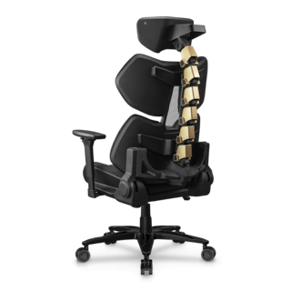 Foto 6 | Silla Cougar Terminator Elite Black/gold Ergonica Soporta 130kg 3mtreglb.0001