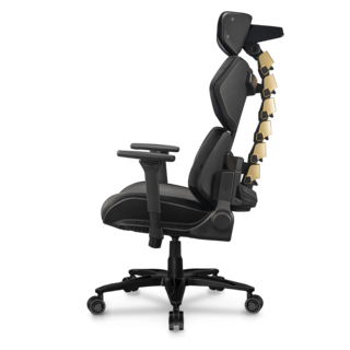 Foto 7 | Silla Cougar Terminator Elite Black/gold Ergonica Soporta 130kg 3mtreglb.0001