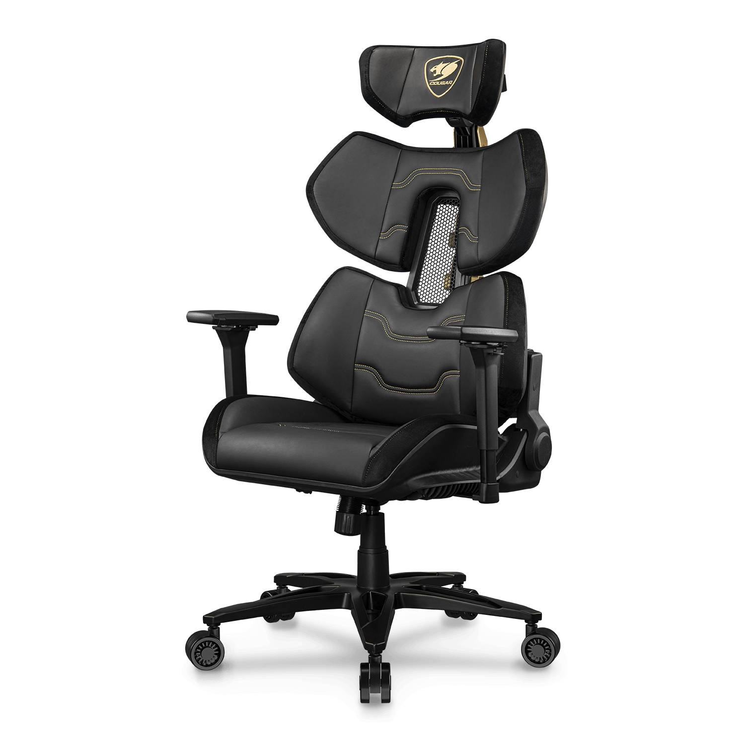Foto 9 pulgar | Silla Cougar Terminator Elite Black/gold Ergonica Soporta 130kg 3mtreglb.0001