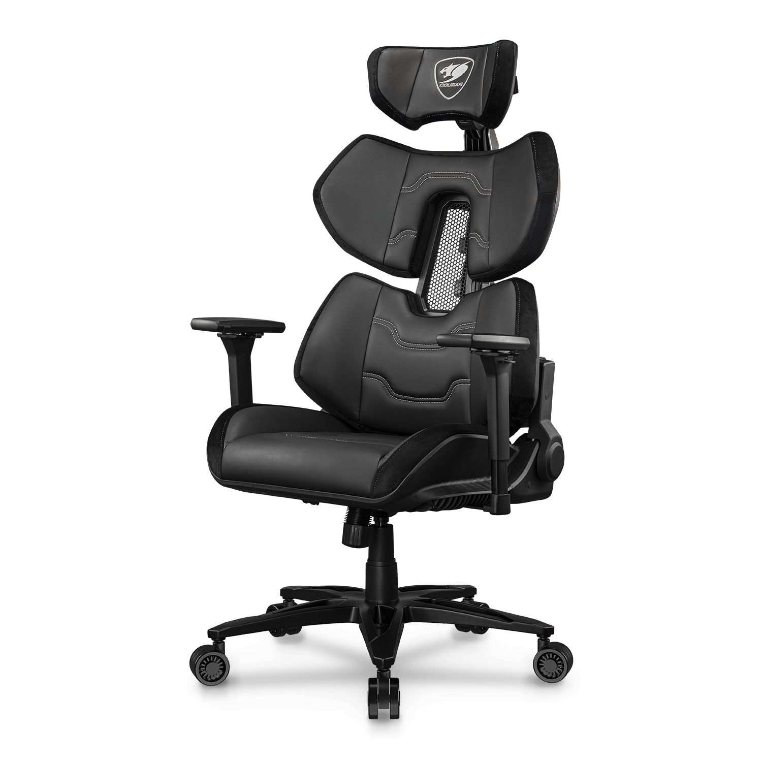 Foto 9 pulgar | Silla Cougar Terminator Elite Black/silver Ergonica Soporta 130kg 3mtreslb.0001