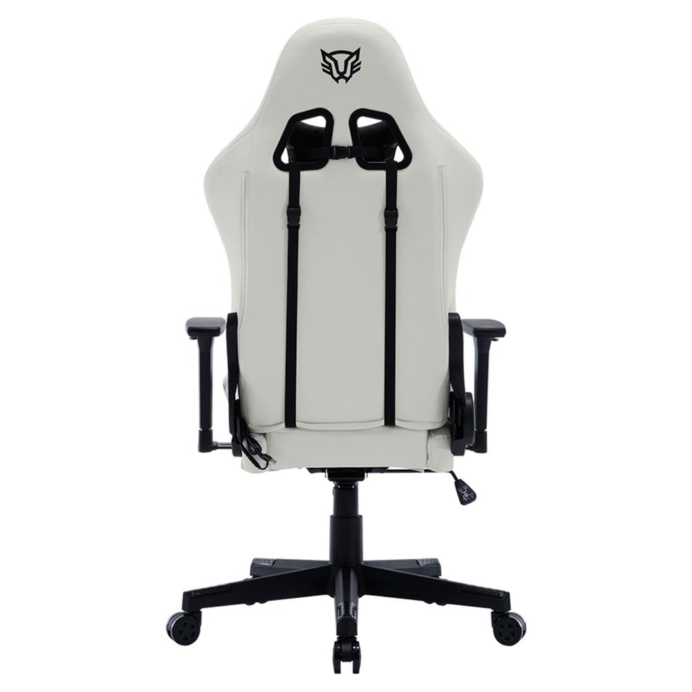 Foto 3 pulgar | Silla Gamer Balam Rush Lightning V2 Rgb Reclinable 3d Piston Clase 4 Blanco Br-940573