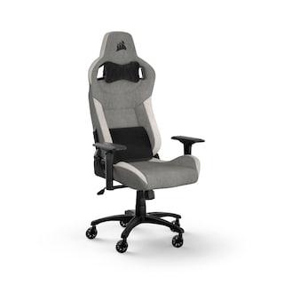 Foto 1 | Silla Para Videojuegos Corsair T3 Rush Fabric 2023 Con Cojín Cervical Gris - Venta Internacional.