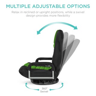 Foto 2 | Silla Para Videojuegos Best Choice Products, Gira 360° Con Soporte Lumbar - Venta Internacional.