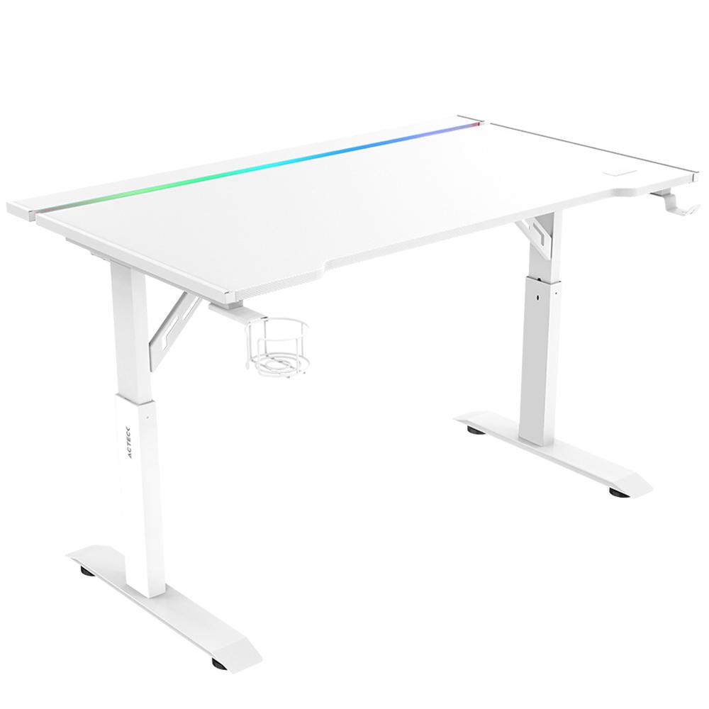 Foto 3 pulgar | Escritorio Acteck Ergo Desk Pro Ed757 Ergonimico Hasta 100kg 3 Ajustes De Altura Iluminación Rgb + P