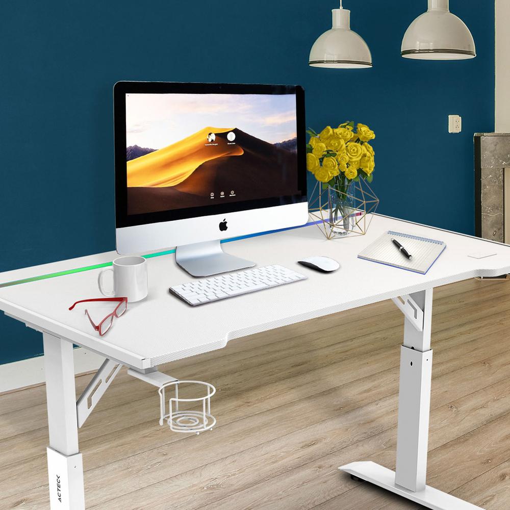 Foto 5 | Escritorio Acteck Ergo Desk Pro Ed757 Ergonimico Hasta 100kg 3 Ajustes De Altura Iluminación Rgb + P