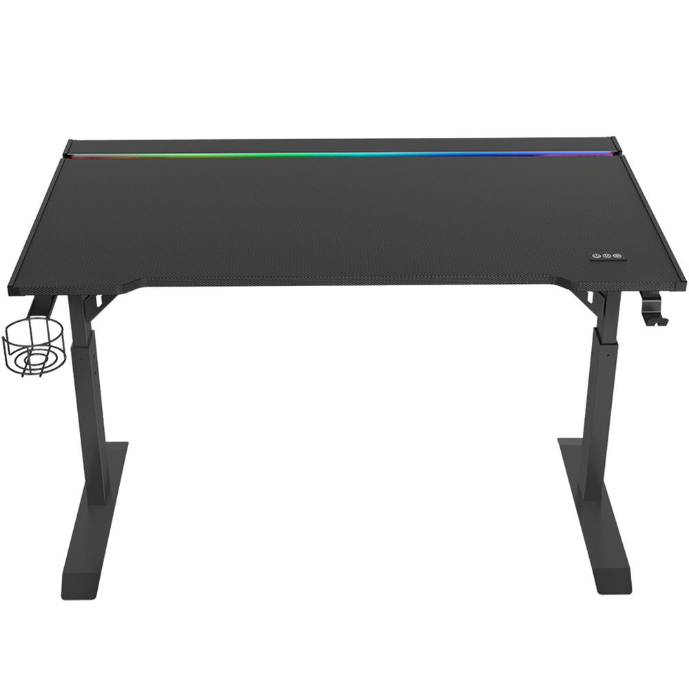 Foto 2 pulgar | Escritorio Acteck Ergo Desk Pro Ed757 Ergonimico Hasta 100kg 3 Ajustes De Altura Iluminación Rgb + P