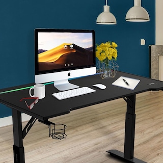 Foto 5 | Escritorio Acteck Ergo Desk Pro Ed757 Ergonimico Hasta 100kg 3 Ajustes De Altura Iluminación Rgb + P