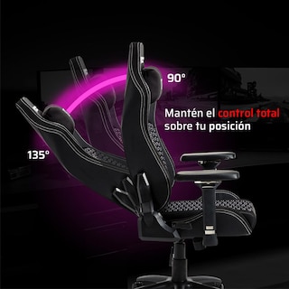 Foto 4 | Silla Gamer Balam Rush Reclinable Negra