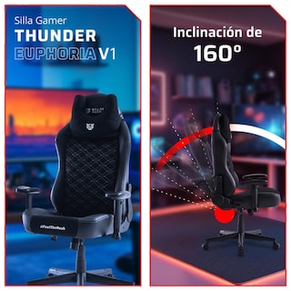 Foto 4 | Silla Gamer Balam Rush Thunder Euphoria V1 Ergonomica Reclinable 160° 150kg Reposabrazos 2d Cojín Ce