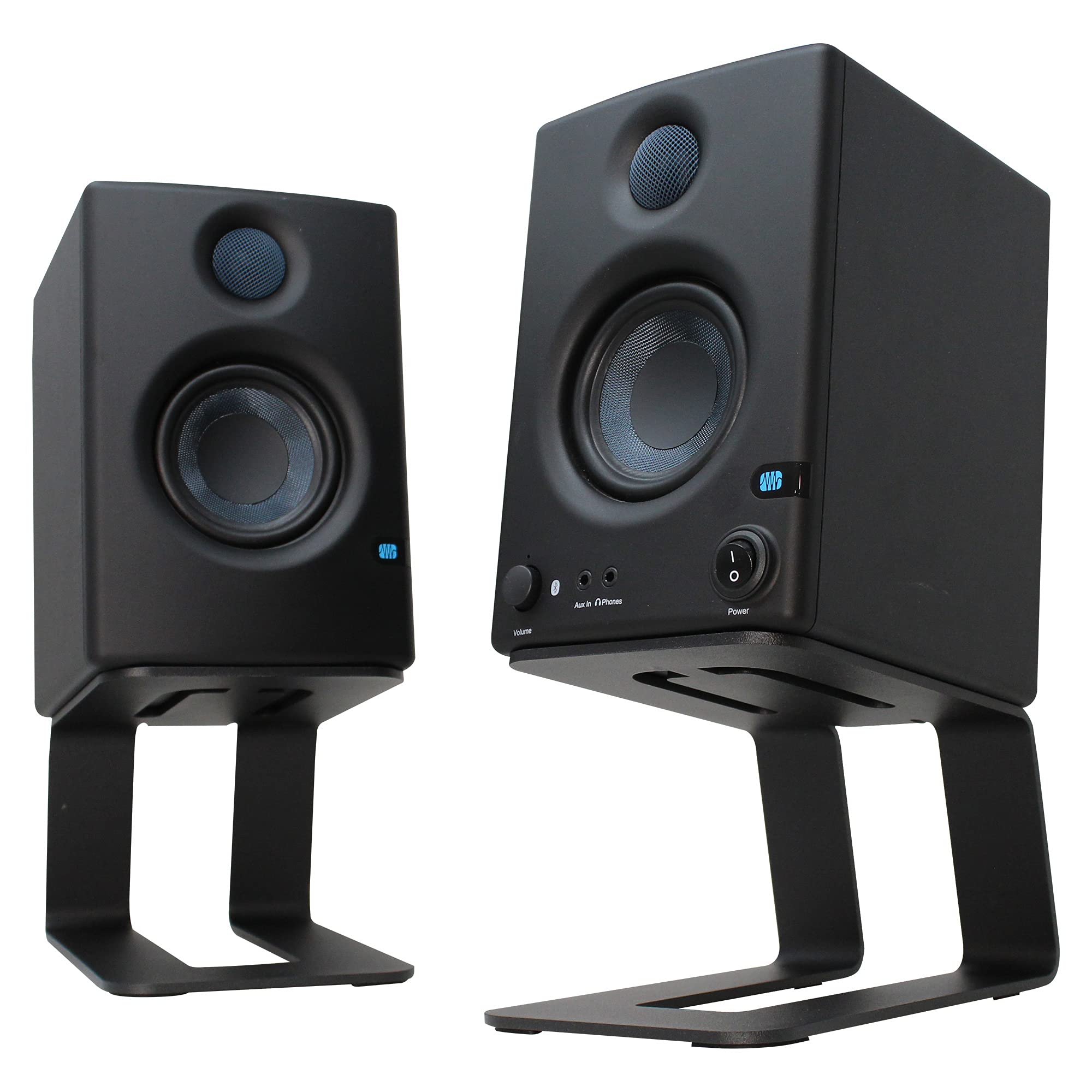 Foto 2 pulgar | Soportes De Altavoz De Escritorio Humancentric Para Altavoces De Escritorio Negros - Venta Internacional.