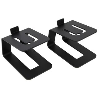 Foto 7 | Soportes De Altavoz De Escritorio Humancentric Para Altavoces De Escritorio Negros - Venta Internacional.