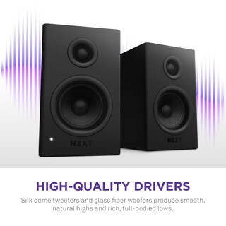 Foto 4 | Altavoces De Escritorio Para Juegos De Pc Nzxt Relay Ap-spkb2-us 80w - Venta Internacional.