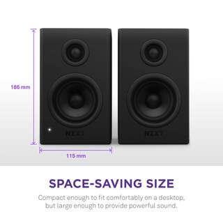 Foto 5 | Altavoces De Escritorio Para Juegos De Pc Nzxt Relay Ap-spkb2-us 80w - Venta Internacional.