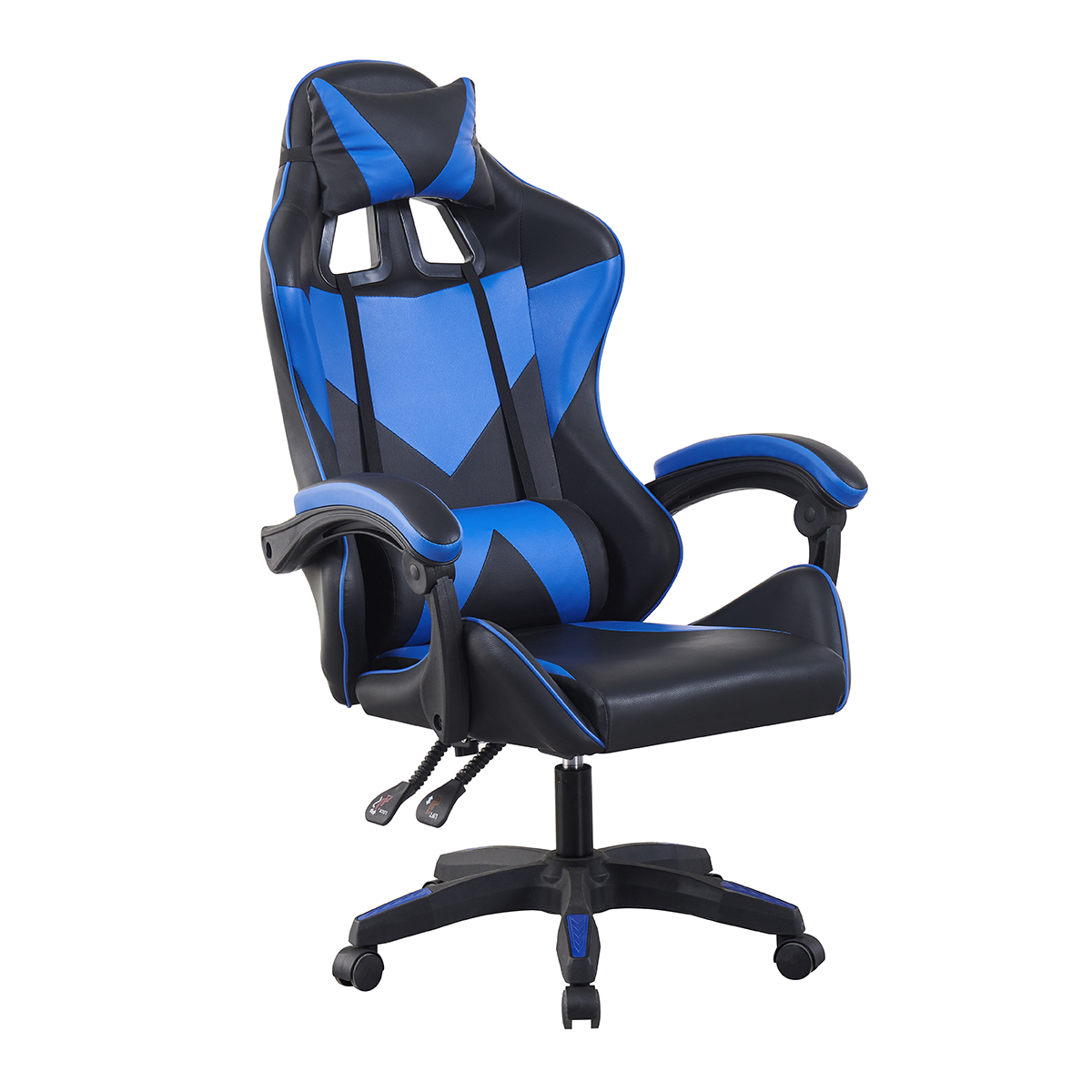 Foto 4 pulgar | Silla Gamer Mobi Asher Negro Con Azul